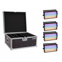 Eurolite - Set 4x LED Super Strobe ABL + Case