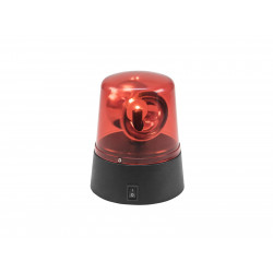 Eurolite - LED Mini Police Beacon red USB/Battery 1
