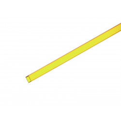 Eurolite - Tubing 10x10mm yellow 2m 1