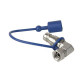 Showtec - CO2 90° 3/8 to Q-lock adapter male 1