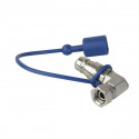 Showtec - CO2 90° 3/8 to Q-lock adapter male