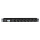 Showtec - 19" 1U Socketstrip 7 1