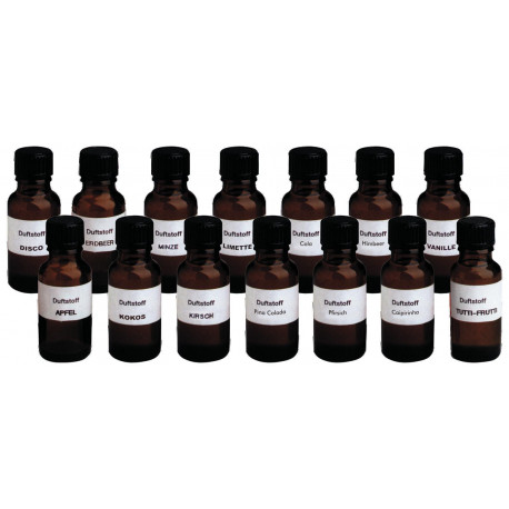 Eurolite - Fog Fragrance Set with all 14 Types 1