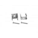 Eurolite - Mounting for Tubings 10x10mm Set 2x with screws