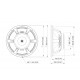 Lavoce - WAF153.02 15" Woofer Ferrite Magnet Aluminium Basket Driver 3