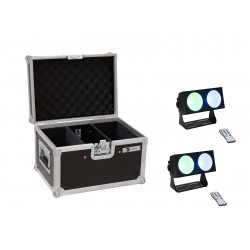 Eurolite - Set 2x LED CBB-2 COB RGB Bar + Case 1
