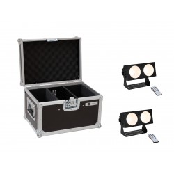 Eurolite - Set 2x LED CBB-2 COB WW Bar + Case 1