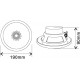 Omnitronic - WF-6 Flush-Mount Speaker 10