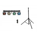 Eurolite - Set LED KLS-902 + M-4 Speaker-System Stand