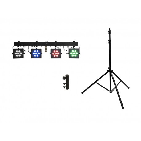 Eurolite - Set LED KLS-3002 + M-4 Speaker-System Stand 1