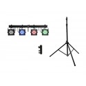 Eurolite - Set LED KLS-3002 + M-4 Speaker-System Stand