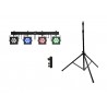 Eurolite - Set LED KLS-3002 + M-4 Speaker-System Stand 1