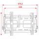 DMT - PLB-6 Bracket 23"-37" 