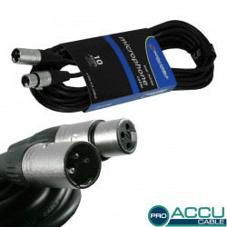 Accu-cable - AC-PRO-XMXF/10 XLR m/f 10m 1