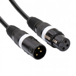 Accu-cable - AC-DMX3/3 3 p. XLRm/3 p. XLRf 3m DMX 1