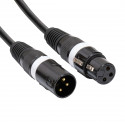 Accu-cable - AC-DMX3/3 3 p. XLRm/3 p. XLRf 3m DMX