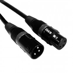 Accu-cable - AC-DMX3/15 3 p. XLRm/3 p. XLRf 15m DMX 1