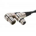 Accu-cable - AC-DMX3/1,5-90 - 90° XLR Cables 110 OHM