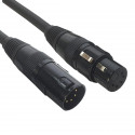 Accu-cable - AC-DMX5/10 - 5 p. XLRm/5 p. XLR f 10m
