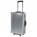 Roadinger - CD Case polished 120 CDs Trolley