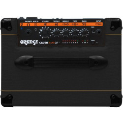 Orange - CRUSH BASS 25 BLACK 1