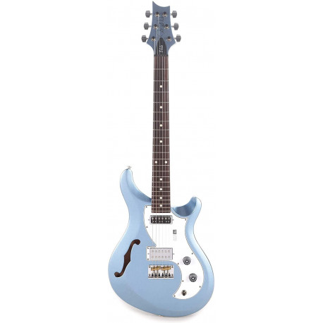 PRS GUITARS - S2 VELA SEMIHOLLOW FROST BLUE METALLIC 1