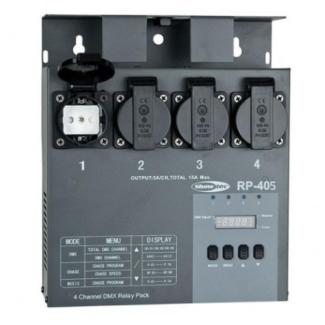 Showtec - RP-405 MKII Relay pack