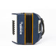Honner - ACORDEON XS INFANTIL, BOTONES, C, AZUL/NARANJA, CON MOCHILA 1
