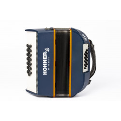 Honner - ACORDEON XS INFANTIL, BOTONES, C, AZUL/NARANJA, CON MOCHILA 1