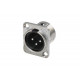 REAN - CONECTOR XLR CHASIS RC3MDL (BOX 50 UDS/PRECIO UD) 1
