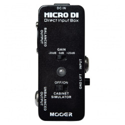 MOOER - MICRO DI DIRECT INPUT BOX 1