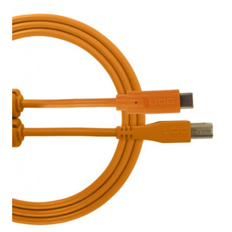 UDG - U96001OR - ULTIMATE AUDIO CABLE USB 2.0 C-B ORANGE STRAIGHT 1,5M 1