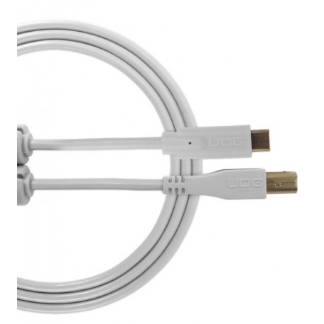 UDG - U96001WH - ULTIMATE AUDIO CABLE USB 2.0 C-B WHITE STRAIGHT 1,5M 1