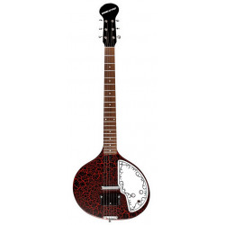 DANELECTRO - BABYSITAR RED CRACKLE 1