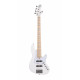 Cort - NJS5 WHT W/CASE 1