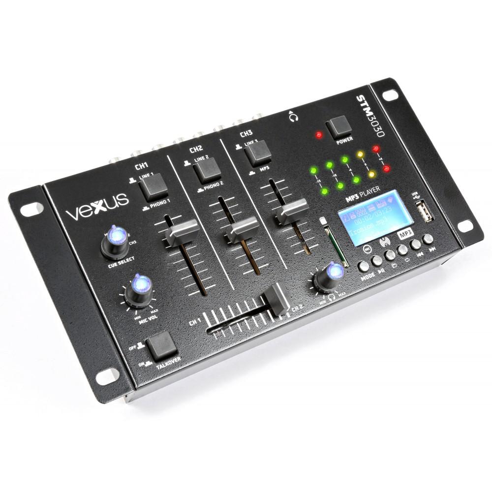 Skytec - STM3030 4-Channel Mixer USB/MP3/BT/REC - Mixer a 4 canali