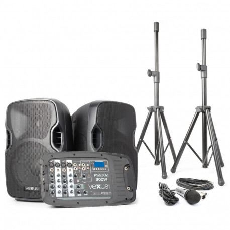 Skytec - PSS302 SD/USB/MP3/BT con Tripode