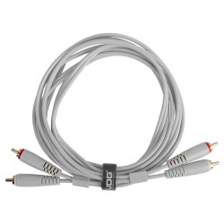UDG - U97001WH - ULTIMATE AUDIO CABLE SET RCA-RCA STRAIGHT WHITE 1