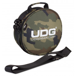 UDG - U9950BC/OR - ULTIMATE DIGI HEADPHONE BAG BLACK CAMO, ORANGE INSIDE 1
