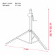 Showgear - Basic 2800 Wind up stand 2