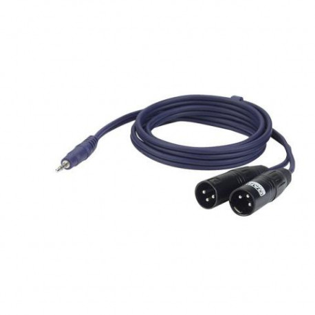 Dap Audio - Stereo 3,5mm jack 2xXLR-M 1,5mtr