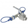 Showtec - CO2 3/8 Q-lock release valve 1