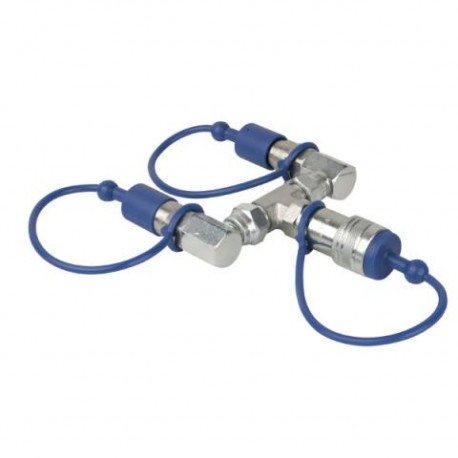 Showtec - CO2 3/8 Q-Lock 2-way combiner 1