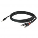 Dap Audio - Stereo mini jack 2 RCA Male 3m 