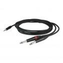 Dap Audio - Stereo Mini Jack/2 Jack 1,5mtr 