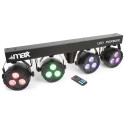 Skytec - LED PARBAR 4 focos 3x 4-1 RGBW