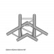 Duratruss - DT 32/2 C44H 4 way Corner 90 degree 1