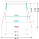 Showtec - Showtec Separate sleeve for RainCover 3