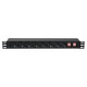 Showtec - Showtec 19" 1U Main Power Strip 16 1