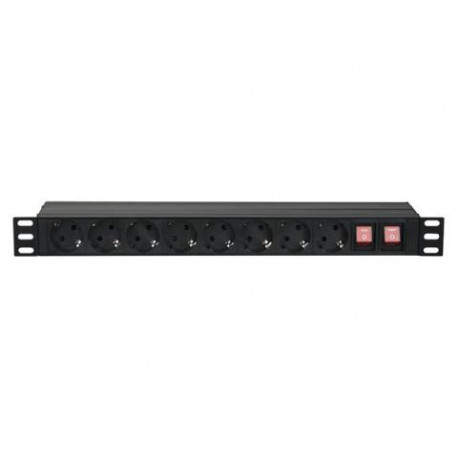 Showtec - Showtec 19" 1U Main Power Strip 16 1